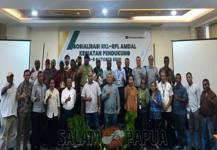 Freeport Indonesia Gelar Sosialisasi RKL-RPL AMDAL Kepada Lemasa Dan Lemasko