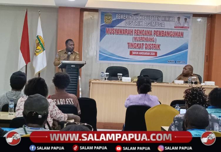 Pemdis Agimuga Usulkan SMA, Jembatan Dan Rumah Layak Huni