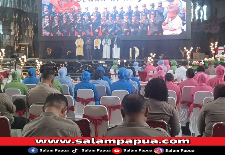 Polres Mimika Gelar Doa Lintas Agama Untuk Perdamaian Indonesia