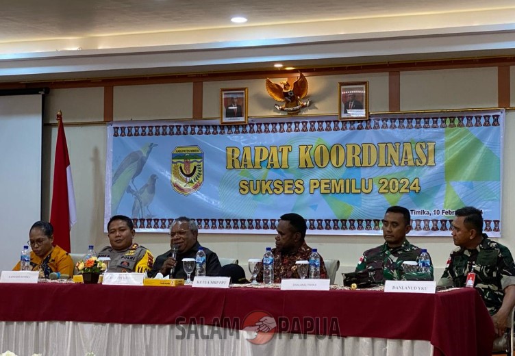 MRP Papua Tengah Gelar Rakor Bersama Pemkab Mimika, Bahas Keterlibatan OAP Di Lembaga Legislatif