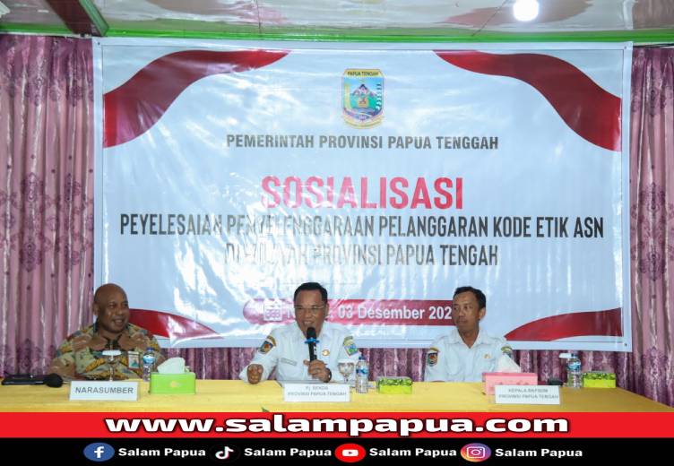 Papua Tengah Perkuat Integritas ASN Lewat Sosialisasi Aturan Disiplin Dan Kode Etik