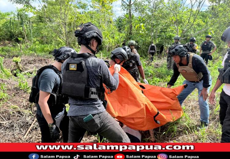 Tukang Bangunan Ditemukan Tewas Dengan Luka Bacok Di Yahukimo